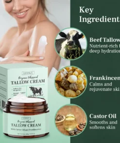 Luhaka™ Organic Whipped Tallow Cream