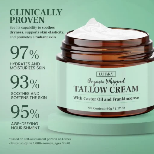 Luhaka™ Organic Whipped Tallow Cream