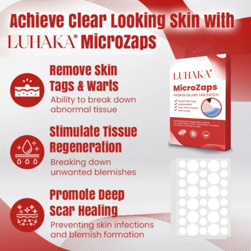 Luhaka® MicroZaps Hydrocolloid Tag Patch