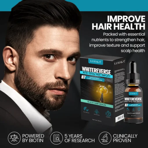 Luhaka® WhiteReverse Anti-Gray Hair Serum