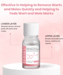 LUHAKA® Dual Acid Wart & Mole Removal Serum
