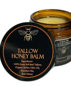 Luhaka® Handmade Organic Grass-Fed Beef Tallow Balm with Raw Honey