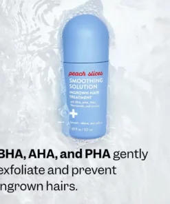 Luhaka® Peach Slices Smoothing Solution Ingrown Hair Treatment