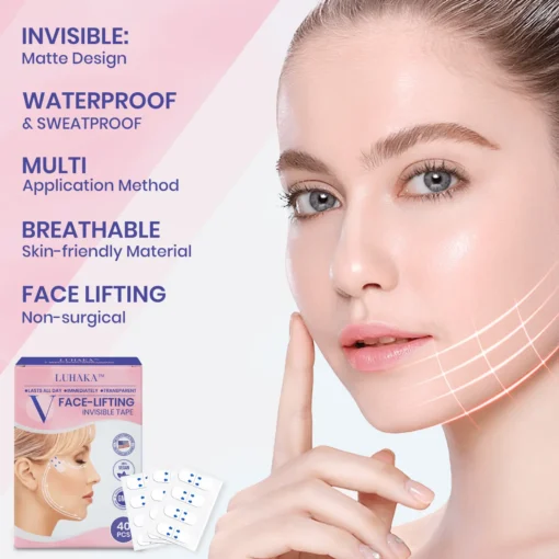 LUHAKA® V-Face Lifting Invisible Adhesive Tape