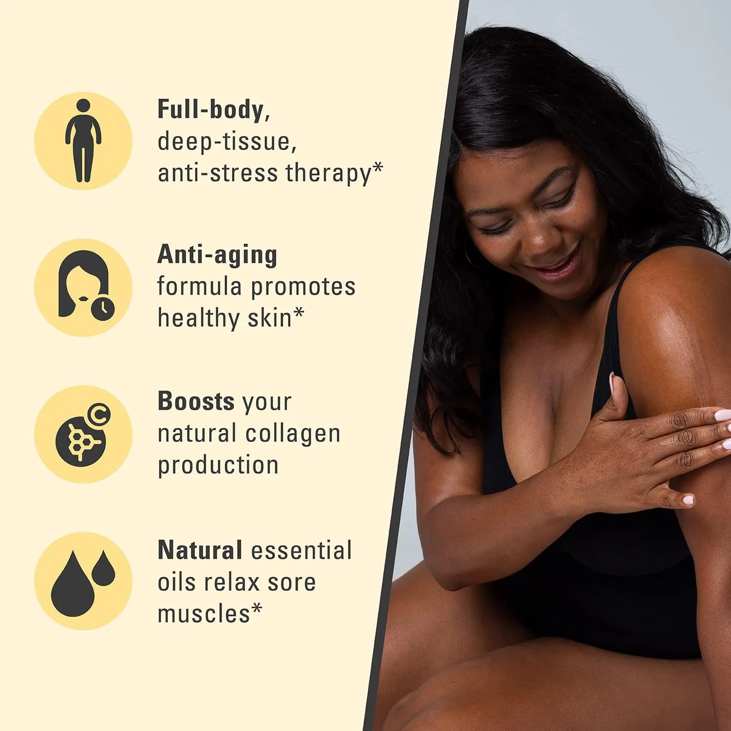 Luhaka® Collagen body massage essential oil