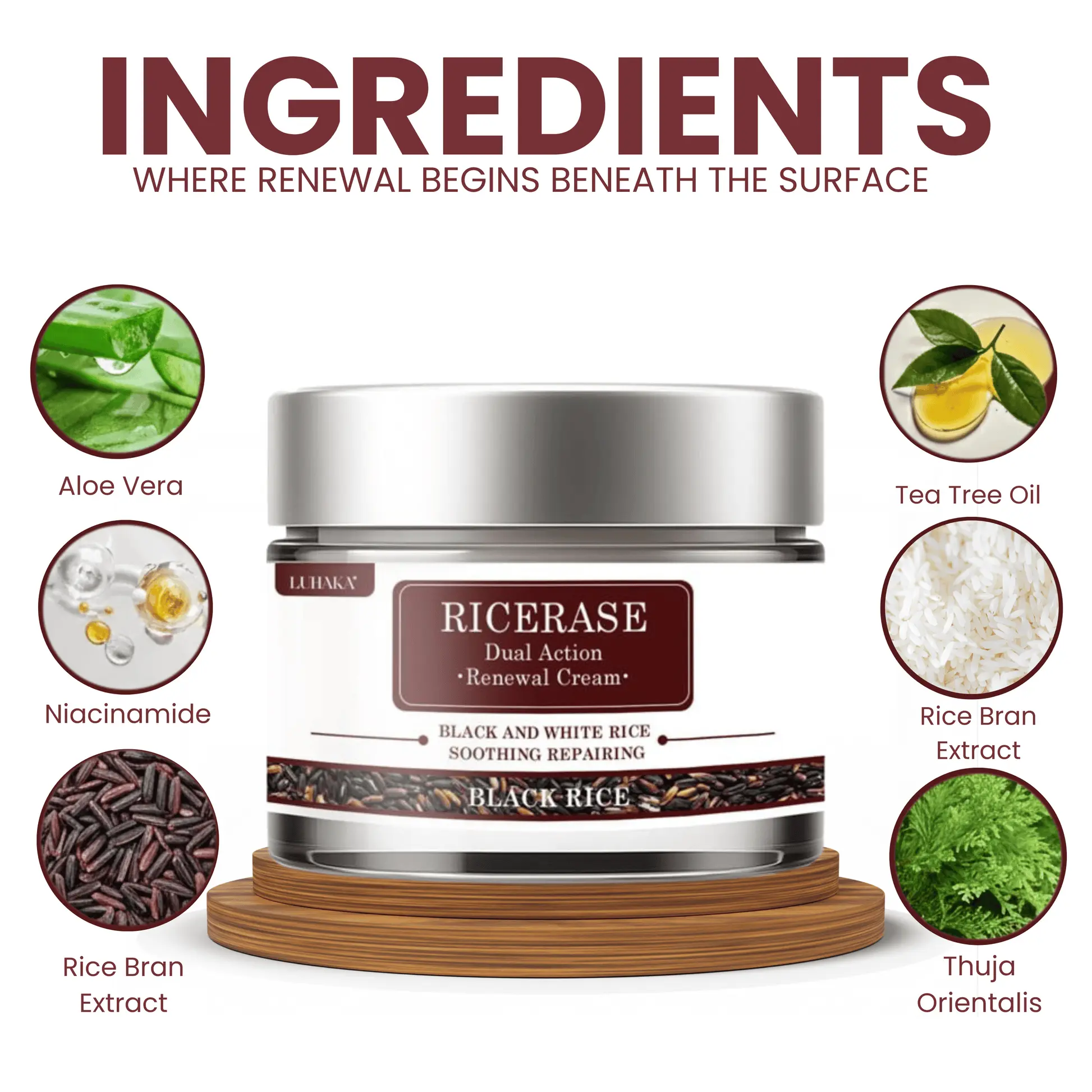 Luhaka® Ricerase Dual-Action Renewal Cream