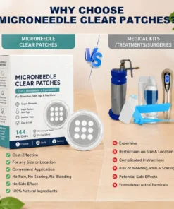 Luhaka® 2-in-1 Microneedle & Hydrocolloid Patch