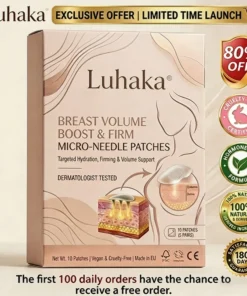 Luhaka® Targeted Breast Enhancement Advanced Nano Microneedle Patch