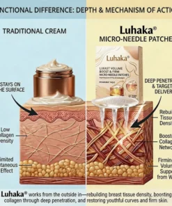 Luhaka® Targeted Breast Enhancement Advanced Nano Microneedle Patch