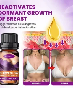 Luhaka® CurveGlow Bust and Body Oil