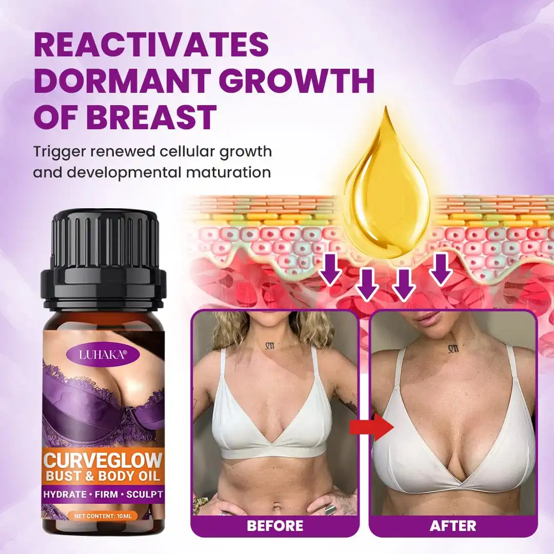 Luhaka® CurveGlow Bust and Body Oil