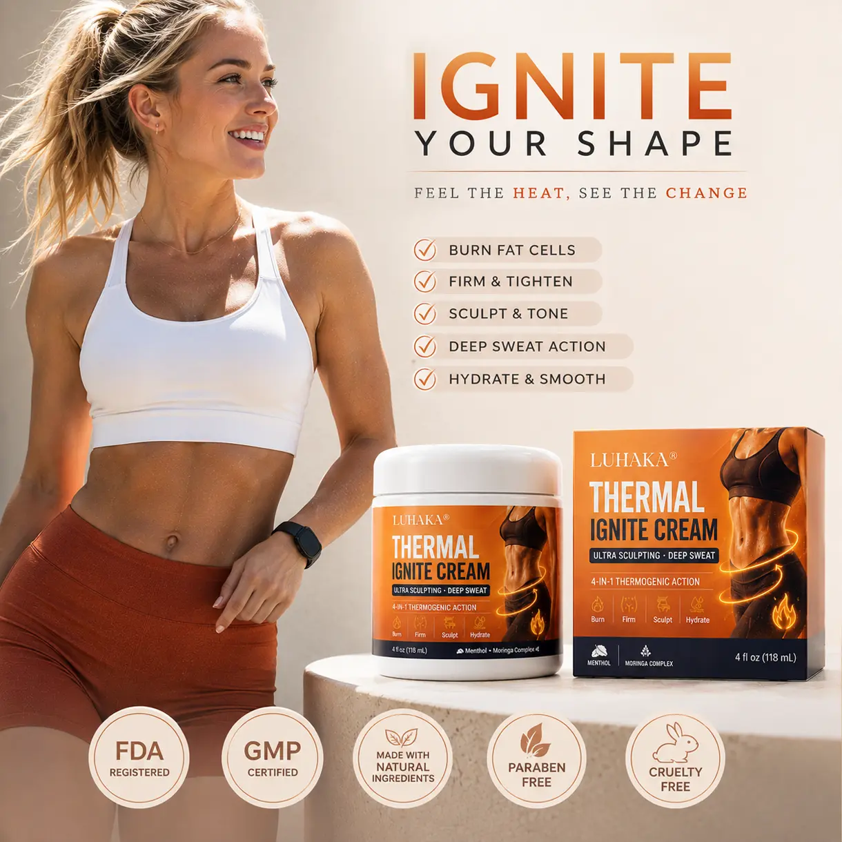 Luhaka® Thermal Ignite Cream