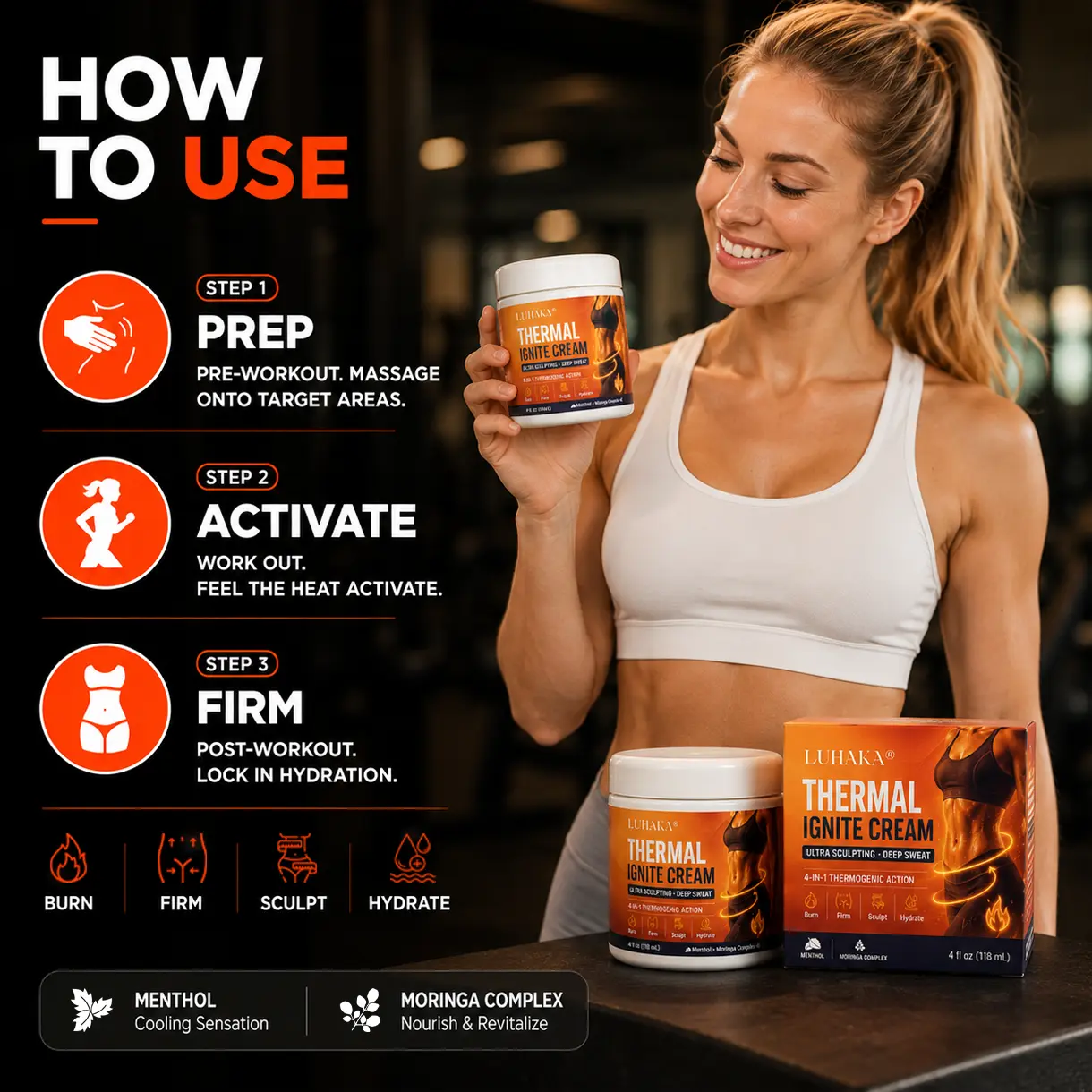 Luhaka® Thermal Ignite Cream