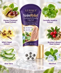 LUHAKA™ VeinRelief Cooling Herbal Leg Gel