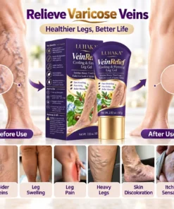 LUHAKA™ VeinRelief Cooling Herbal Leg Gel