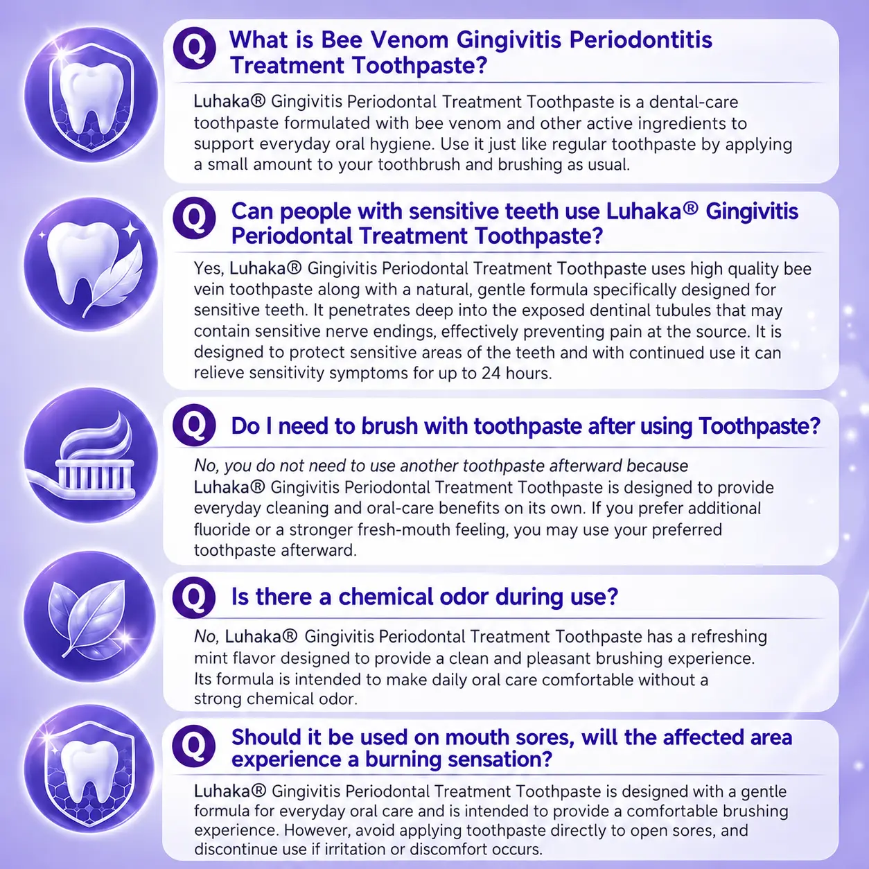 Luhaka® Advanced Gum Care & Periodontal Support Toothpaste