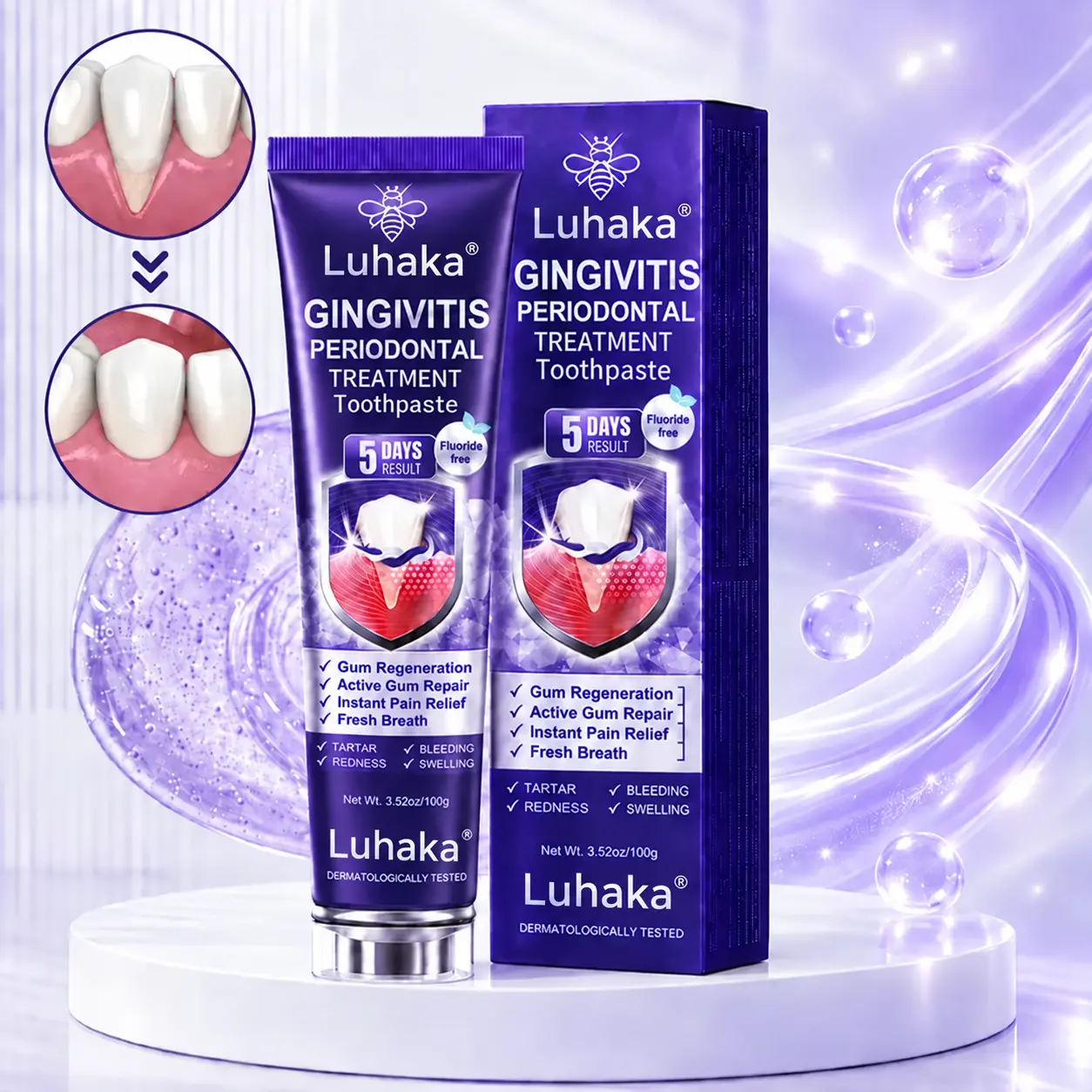 Luhaka® Advanced Gum Care & Periodontal Support Toothpaste