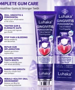 Luhaka® Advanced Gum Care & Periodontal Support Toothpaste