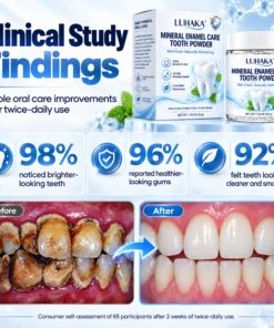 LUHAKA® ENAMEL RENEWAL MINERAL TOOTH POWDER
