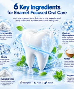 LUHAKA® ENAMEL RENEWAL MINERAL TOOTH POWDER
