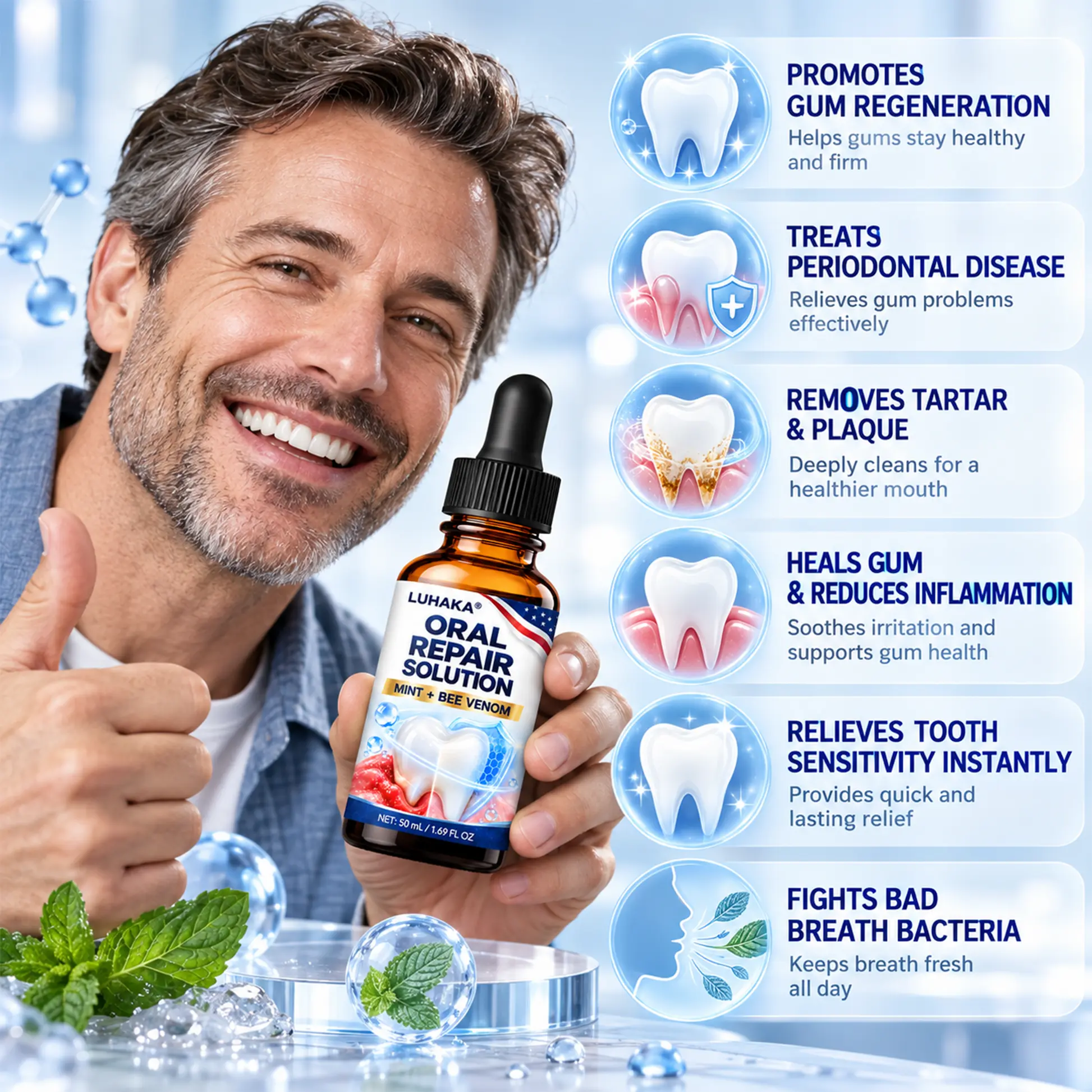 LUHAKA® Oral Repair Solution